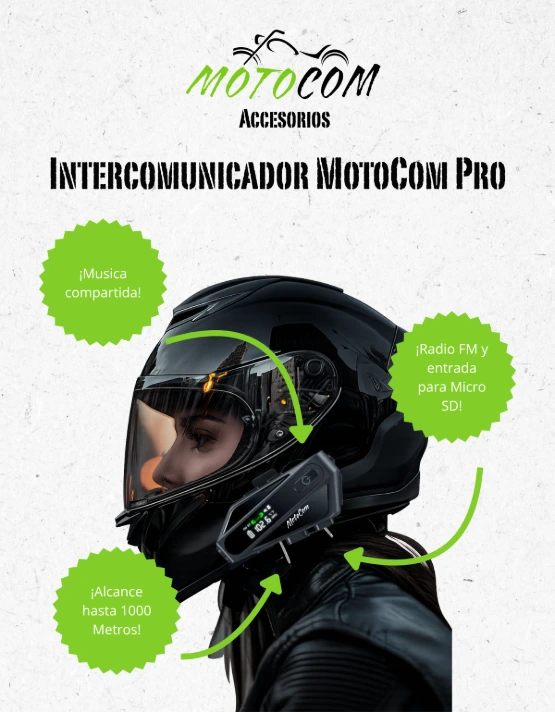 [COM-PRO] Intercomunicador MotoCom Pro